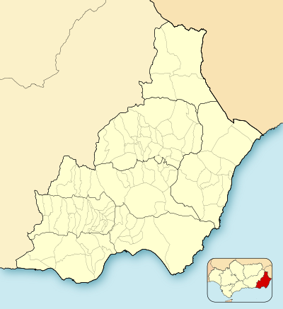 Divisiones Regionales de Fútbol en Andaluzio situas en Almería