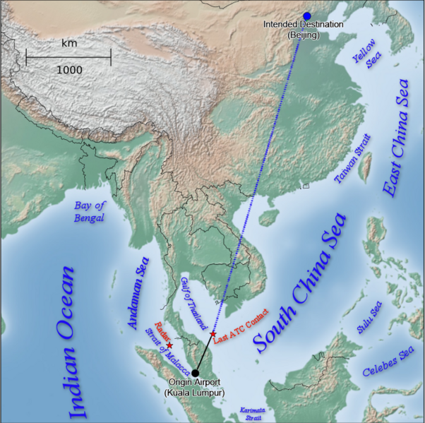 File:Malaysia Airlines MH370 origin destination atc radar water bodies.png