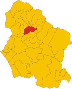 Localizarea Castelnuovo di Garfagnana în Provincia Lucca