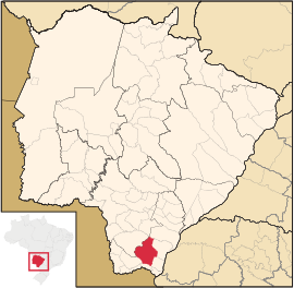 Lage von Iguatemi in Mato Grosso do Sul