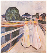 Mujeres en el puente (1902), propiedad privada.