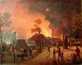 Köpenhamns bombardemang (1807), Det Nationalhistoriske Museum på Frederiksborgs slott.