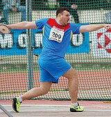 Nikolai Sedjuk Rang dreizehn mit 59,03 m