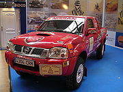 Nissan Navara tuned for dakar rally