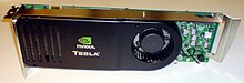 Nvidia's Tesla GPGPU card NvidiaTesla.jpg