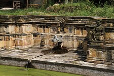 Spout and jahrus of Bhandarkhal Pokhari, Patan