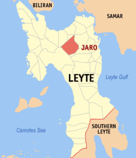 Jaro na Leyte Coordenadas : 11°11'22"N, 124°47'7"E