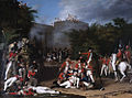 British forces storming of the Pettah Gate of Bangalore.