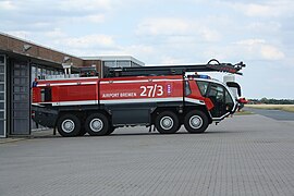 Rosenbauer Panther 8x8 à l'Aéroport de Brême