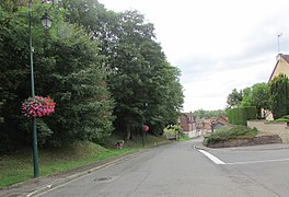 La rue du calvaire.