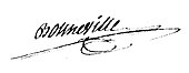 signature de Nicolas de Bonneville (député)