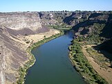 Snake River near Twin Falls, Idaho