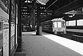 A DMU at one of the station's northern bay platforms (the last platforms to be used) in c 1967.