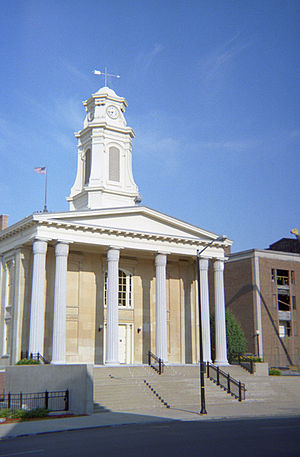 Old St. Joseph County courthouse in South Bend, Indiana