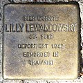 Stolperstein für Lilly Lewandowsky