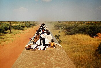 Train in South Sudan