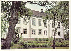 Tranjerdstorps mangårdsbyggnad utanför Karlstad i Värmland uppfördes 1791