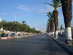 Avenida principal de Ben Arous