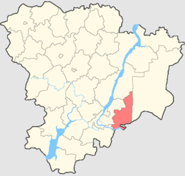 Leninskij rajon – Mappa
