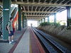 One of the track and platform pairs at Warwick station in 2006