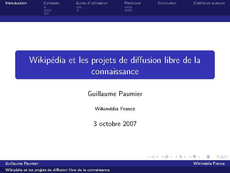 File:Wikipédia et les projets de diffusion libre de la connaissance (Adat 2007-10-03).pdf