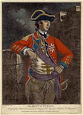 William Howe, commandant en Amérique du Nord de 1775 à 1778.