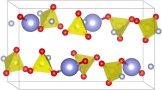 Kristallstruktur von Xenon(II)-fluorosulfonat