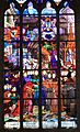 The Saint Charles de Châtillon in the glass window of the Church Saint-Malo in Dinan, France