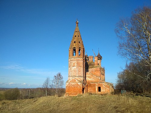 379. Казанская церковь в Княгинино, Нерехтский район Автор — Vladicus44