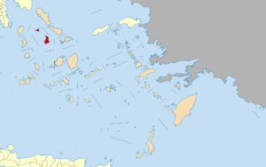 Сирос — Эрмуполис на карте