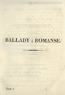 Baladoj kaj romancoj