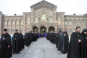 Procession of Armenian Priests