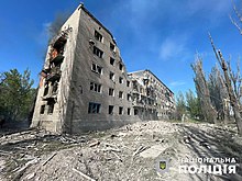 A bombed residential building in Avdiivka Avdiivka after Russian bombing, 2023-05-05 (01).jpg