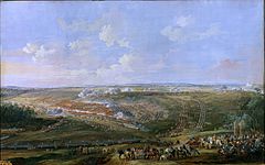 Victory at Fontenoy in May 1745 re-established French confidence Battle of Fontenoy 03.jpg