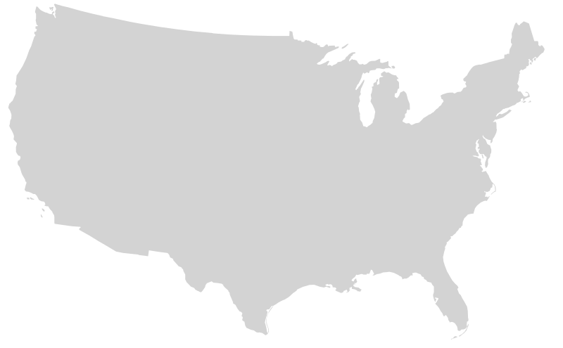 Us Map No States