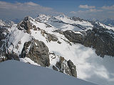 Blick von Pleisenspitze nach Osten