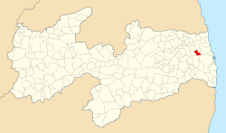 Localização de Capim na Paraíba