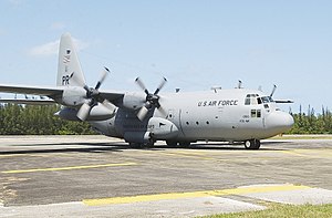 C-130E 156th AW at Puerto Rico 2004.jpg