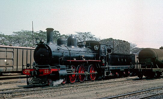Type XC1 with slatted top on Benguela Railway 6th Class, 1972