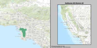 Калифорния, округ Конгресса США 43 (с 2013 г.) .tif