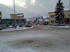 Le centre de Babušnica