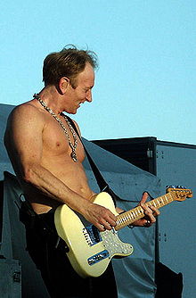 Collen with Def Leppard on 26 July 2007.