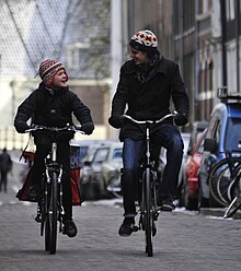 Cycling is a popular form of exercise. Cycling in Amsterdam (893).jpg