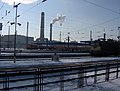 Bahnsteigansicht im Bahnhof Debrecen (2006)