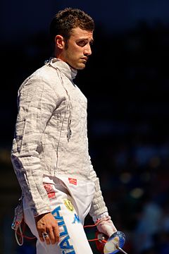 Dolniceanu v Samele 2013 Fencing WCH SMS-IN t160217.jpg