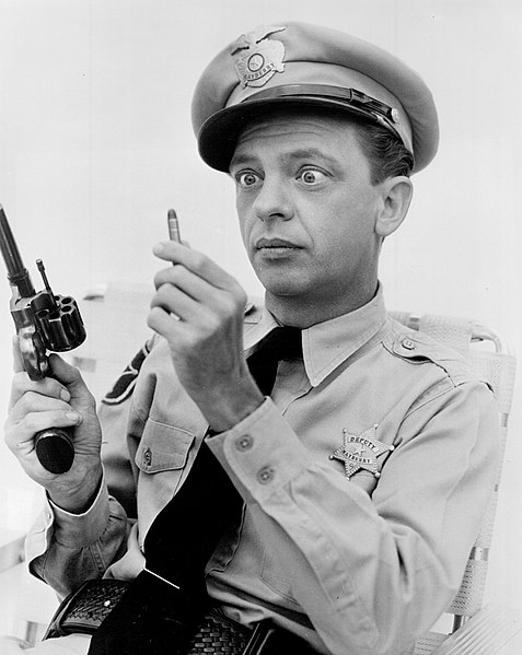 File:Don Knotts Barney and the bullet Andy Griffith Show.jpg