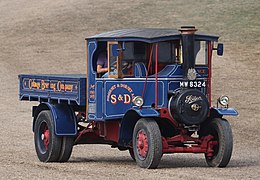 Foden 1930 steam wagon GDSF 2022 139