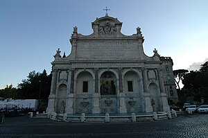 Fontana dell'Acqua Paola, Gianicolo, Roma.