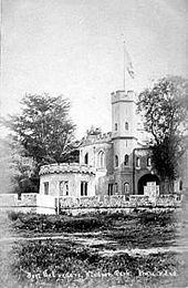 Fort Belvedere, Surrey, Edward's residence in Windsor Great Park Fort Belvedere 1900s.jpg