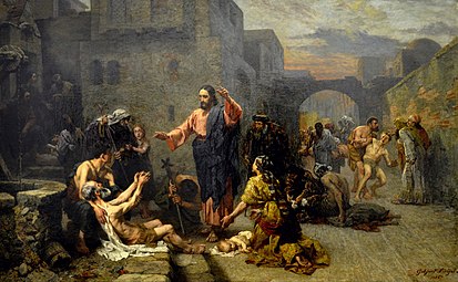 Christ Healing the Sick (1885 version)